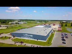 Metalen magazijn, staalconstructie magazijn, geprefabriceerd magazijn, schuur