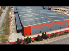 Metalen gebouwen industriële geprefabriceerde staalconstructies werkplaats hal gabel frame licht metaal